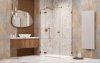 Radaway Essenza Pro Brushed Copper Kdj kabina 80x90cm lewa szczotkowana miedź 10097080-93-01L/10098090-01-01
